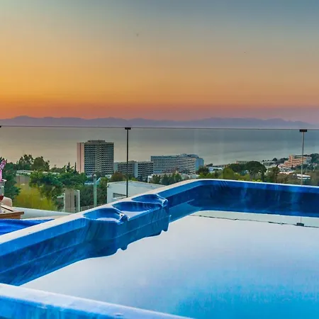 Apartment Flyviewflatsblue Privatehottub With Seaview Ixia (Rhodes)